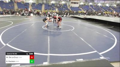 125 lbs Consi Of 16 #2 - Mathew De La Cruz, Team Grand Valley Elite vs Bryson Paulson, Sargent Wrestling