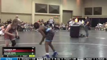125 lbs Finals (2 Team) - Daylen Davis, Tennessee Black vs Maverick Joy, Iowa Silver