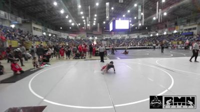 50 lbs Consi Of 8 #2 - Kanon Huff, La Veta vs Landon Gustafson, Badlands Elite