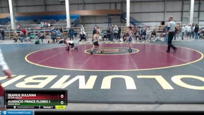 70 lbs Quarterfinal - Seamus Sullivan, Silver Valley vs Ausencio Prince Flores Iii, Idaho Gold