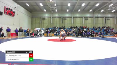 197 lbs Round Of 32 - Traise Rodriguez, Atascadero vs Zachary Sendejas, Righetti