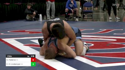 175 lbs Semifinal - Dom Federici, PA vs Cole Han-Lindemyer, MN