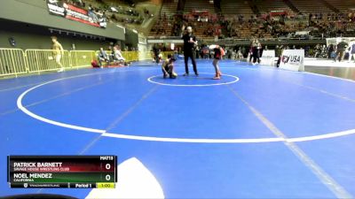 102 lbs Cons. Round 1 - Patrick Barnett, Savage House Wrestling Club vs Noel Mendez, California