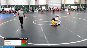 141 lbs Finals (2 Team) - Ethan Leake, Chadron State vs Jacob Mitchell, Fort Hays State