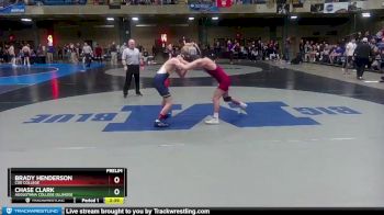 157 lbs Prelim - Chase Clark, Augustana College (Illinois) vs Brady Henderson, Coe College