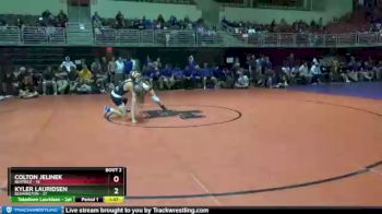 132 lbs Round 2 (3 Team) - Kyler Lauridsen, Bennington vs Colton Jelinek, Beatrice