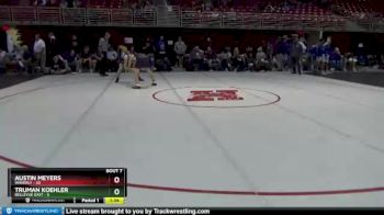 152 lbs Round 2 (8 Team) - Truman Koehler, Bellevue East vs Austin Meyers, Waverly