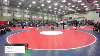 147 lbs Consi Of 16 #1 - Angelo Adame, Torres vs Nathan Carrillo, Golden Valley