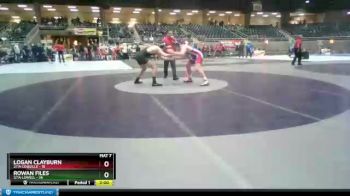 182 lbs Round 3 (4 Team) - Rowan Files, 2/1A Lowell vs Logan Clayburn, 2/1A Coquille