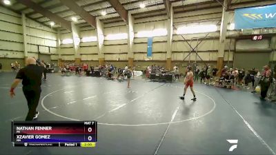 92 lbs Quarterfinal - Nathan Fenner, PA vs Xzavier Gomez, NM