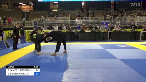TAYLER JAMES L. DECKER vs JAIME SOARES CANUTO 2024 Pan Jiu Jitsu IBJJF Championship