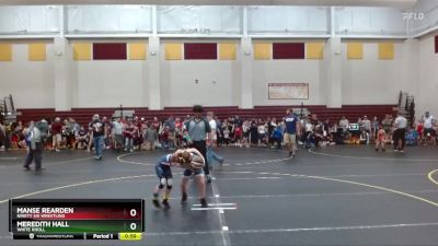 64 lbs Round 1 - Manse Rearden, Ninety Six Wrestling vs Meredith Hall, White Knoll