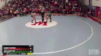 106 lbs Cons. Round 2 - Benjamin Lee, Palo Verde vs Linkin George, Legacy