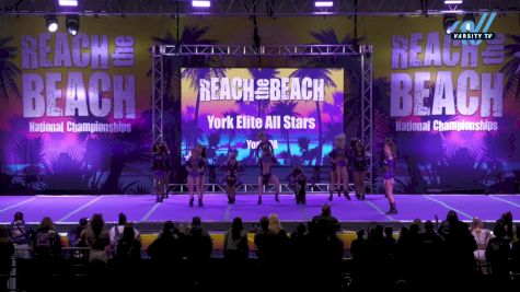 York Elite All Stars - Platinum [2024 L2 Junior - D2 - B Day 2] 2024 ACDA Reach the Beach Cheer Grand Nationals