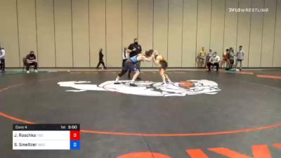 86 kg Consolation - Jacob Raschka, Tiger Style Wrestling Club vs Stanley Smeltzer, Southeast Regional Training Center, Inc