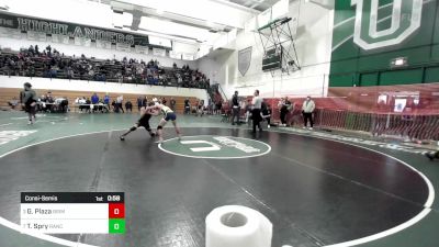 120 lbs Consolation - Giancarlo Plaza, Birmingham vs Talon Spry, Rancho Cucamonga