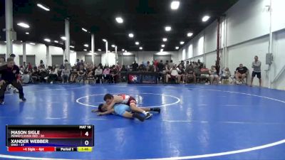 71 lbs Placement Matches (8 Team) - Mason Sigle, Pennsylvania Red vs Xander Webber, Ohio