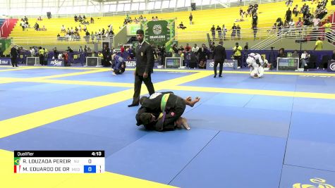 RODRIGO LOUZADA PEREIRA vs MARCELO EDUARDO DE ORBEGOSO 2024 Brasileiro Jiu-Jitsu IBJJF