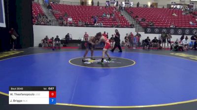 51 kg Round 2 - William Theofanopoulos, Legends Of Gold Las Vegas vs Jessiah Briggs, Inland Elite Wrestling Club