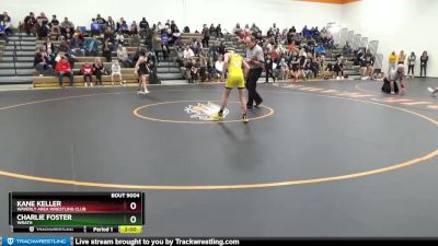 J-3 lbs Quarterfinal - Kane Keller, Waverly Area Wrestling Club vs Charlie Foster, Wrath