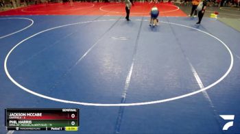 215 lbs Semis & 1st Wrestleback (8 Team) - Phil Harris, STMA (St. Michael/Albertville) vs Jackson McCabe, Chatfield