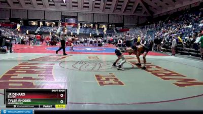 5A-113 lbs Champ. Round 1 - Tyler Rhodes, Loganville HS vs Jr Deharo, Dalton