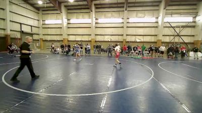 100 lbs 3rd Place Match - Conley Evans, Sanderson Wrestling Academy vs Uriah Auguletto, Syracuse Wrestling Club