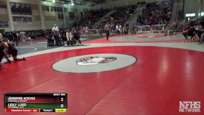 170 lbs Cons. Round 5 - Lesly Lugo, Cathedral City vs Jennifer Aceves, Coachella Valley