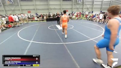 220 lbs Round 3 - Kai Calcutt, Illinois vs Clayton Danielson, Minnesota Blue
