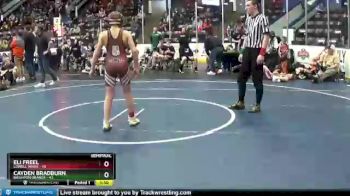 119 lbs Semis & 1st Wrestleback (8 Team) - Eli Freel, Lowell White vs Cayden Bradburn, Brighton Orange