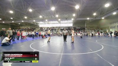 138 lbs Champ. Round 2 - Zack Butt, Ridgeline vs Kaden Bunderson, Sublime Wrestling Academy