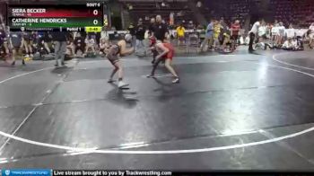 G-92 lbs Round 3 (4 Team) - Catherine Hendricks, Team WY vs Siera Becker, Team IA