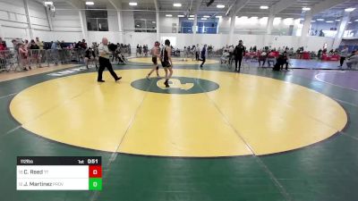 112 lbs Consi Of 8 #2 - Charles Reed, Team Tugman vs Jovani Martinez, Providence BTS