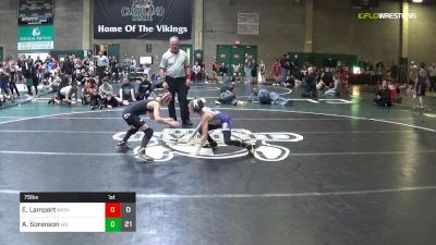 75 lbs Dual - Ethan Lampert vs Andrew Sorenson