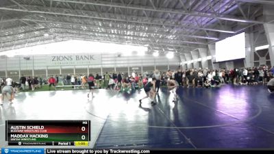 110 lbs Cons. Semi - Austin Schield, Buzzsaw Wrestling Club vs Maddax Hacking, Uintah Wrestling