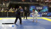 JAMES PAUL PARKER vs LUCIANO REGES NICACIO 2024 Pan Jiu Jitsu IBJJF Championship