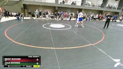 160 lbs Cons. Round 4 - Brody Buzzard, OR vs Colin Edmonds, WA