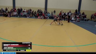 70 lbs Quarterfinal - Adis Didovic, Anoka Youth Wrestling vs Bennett Sorensen, MN Elite