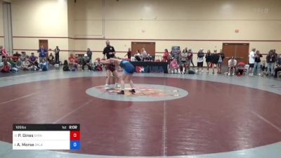 105 lbs Cons 16 #2 - Payton Gines, Syracuse Wrestling Club vs Addie Morse, Oklahoma