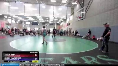 110 lbs Round 1 - Jason Rees, Warrior Wrestling Club vs Kysen MacKenzie, Grizzly Wrestling Club