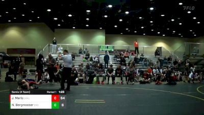 54 lbs Semis (4 Team) - Johnny Merlo, Rochester vs Nolan Bergmooser, Brighton Orange