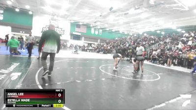 111 lbs Quarterfinal - Angel Lee, La Canada vs Estella Wade, Sultana