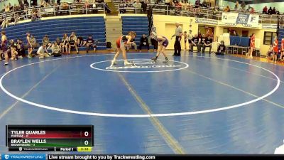 80 lbs Round 2 (4 Team) - Braylen Wells, Brownsburg vs Tyler Quarles, Portage