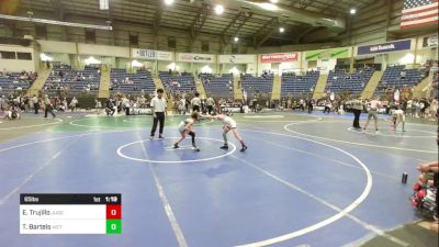 65 lbs Quarterfinal - Eli Trujillo, Juggernaut WC vs Ty Bartels, Victory WC