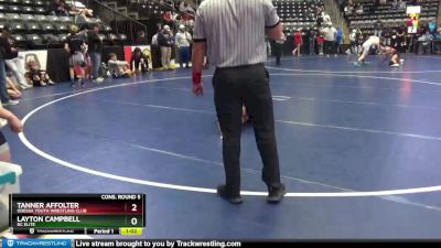 80 lbs Cons. Round 5 - Tanner Affolter, Odessa Youth Wrestling Club vs Layton Campbell, DC ELITE