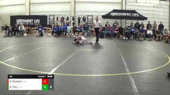 46 lbs Round 1 (4 Team) - Ryder Clay, Attack Pack vs AJ Puckett, Ares