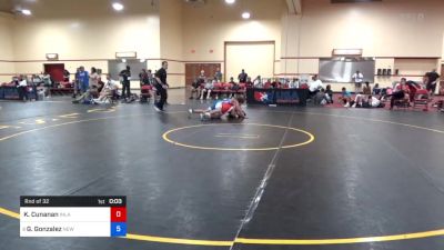 62 kg Rnd Of 32 - Kobe Cunanan, Inland Northwest Wrestling Training Center vs Gideon Gonzalez, New Jersey