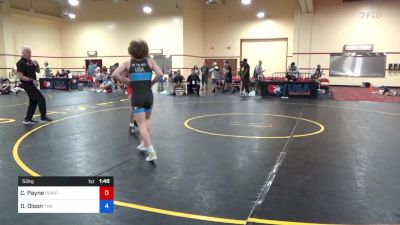 52 kg Cons 16 #1 - Colby Payne, Pomona Elite (PWCC) vs Dominic Olson, The Best Wrestler