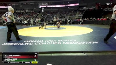 190 lbs Champ. Round 1 - Jett Goldsberry, Heritage Hills vs Jose Ramirez, Columbus North