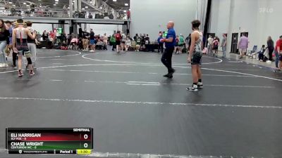 98 lbs Semis (4 Team) - Eli Harrigan, Sly Fox vs Chase Wright, Centurion WC